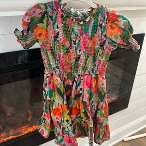 Ivy City Co Vibrant Floral Kids Dress